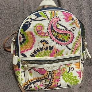 Paisley spartina bookbag